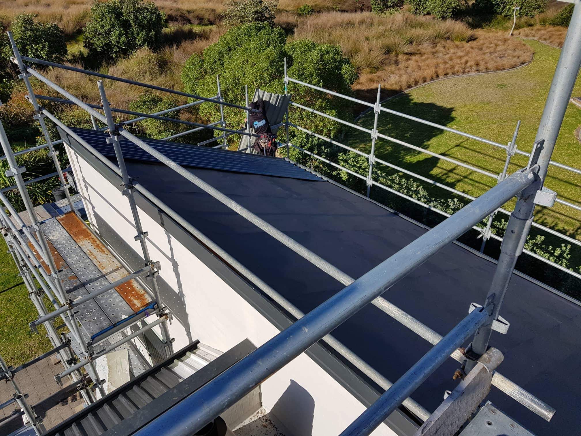 New long-run metal roof project by ADCO Roofing